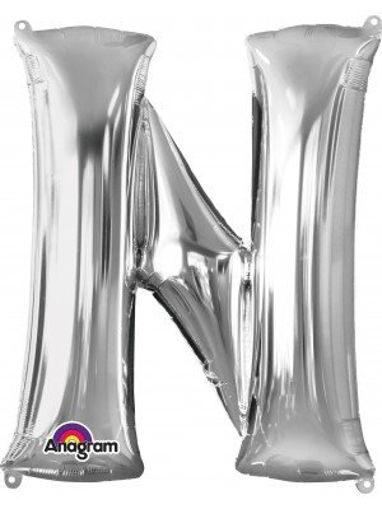 Picture of SILVER LETTER  N 16 INCH
